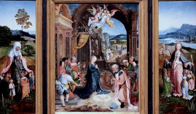 Triptych by Jan de Beer